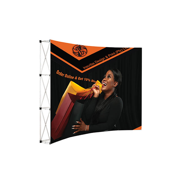Curved Wall Banner Printing Pretoria