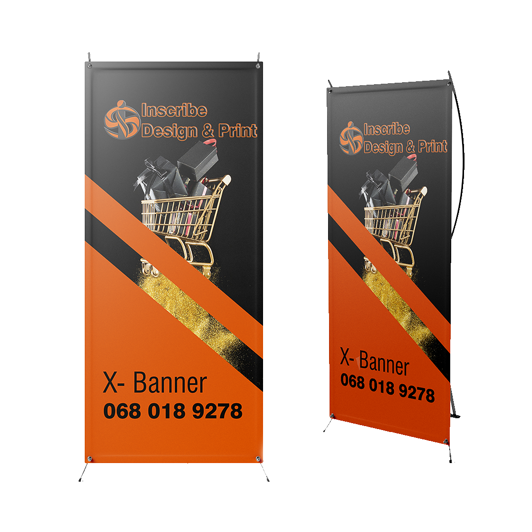 x-frame banner johannersburg for brand activation and corporate branding